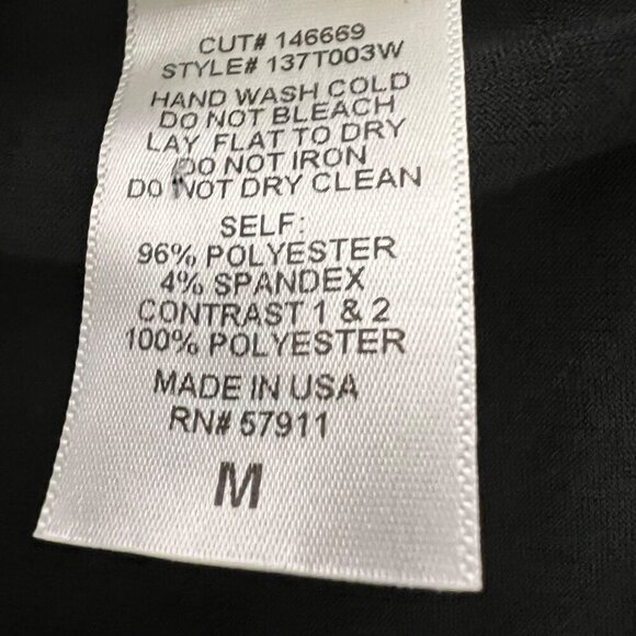 Wrapper Sleeveless Multicolored Striped Top Women’s Size Medium Lightweight New - Picture 8 of 9